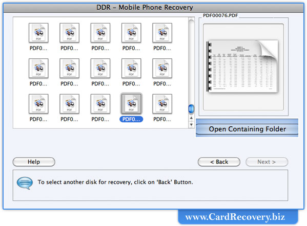 Mac Mobile Phone Data recovery