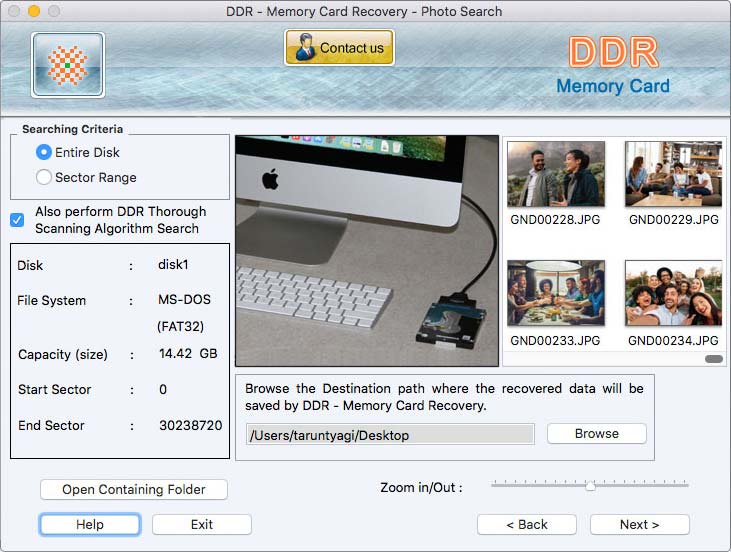 Mac Memory Card Recovery 4.0.1.6
