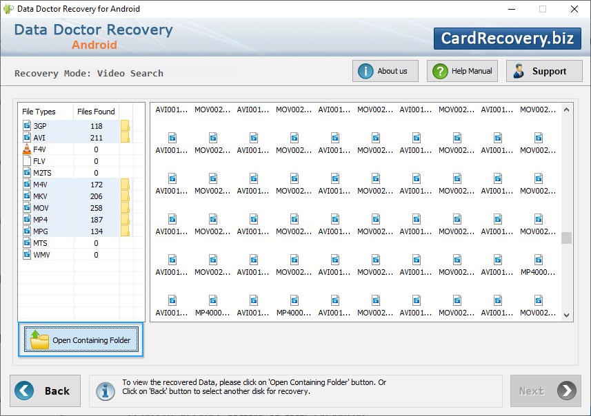 “Open Containing Folder