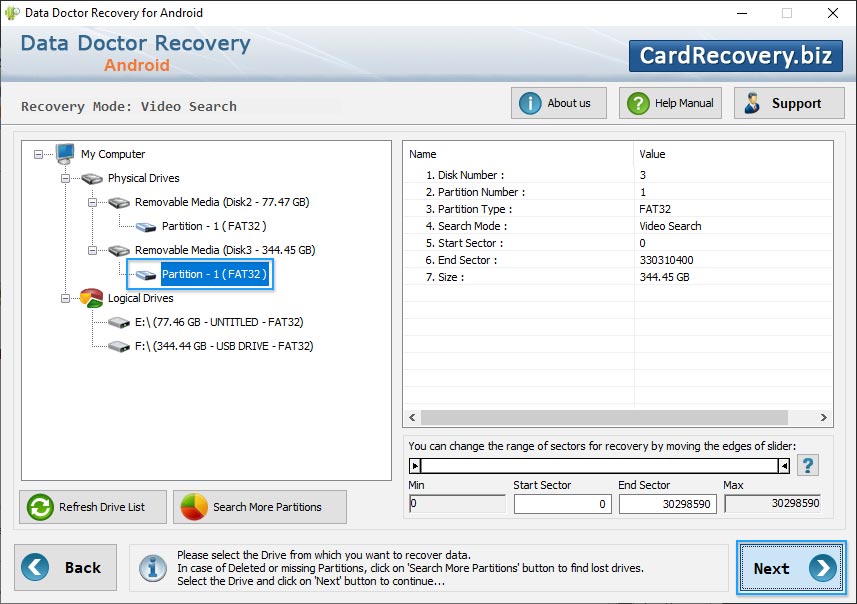 Android Recovery Software