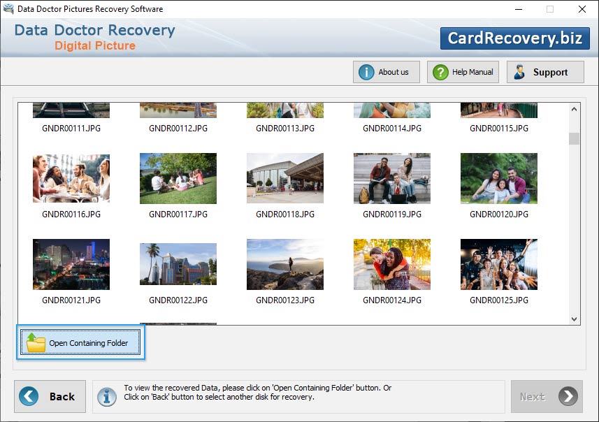 Recovered Data