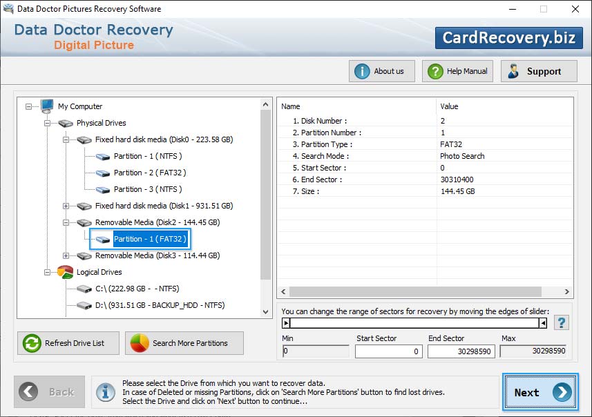 Digital Picture Recovery