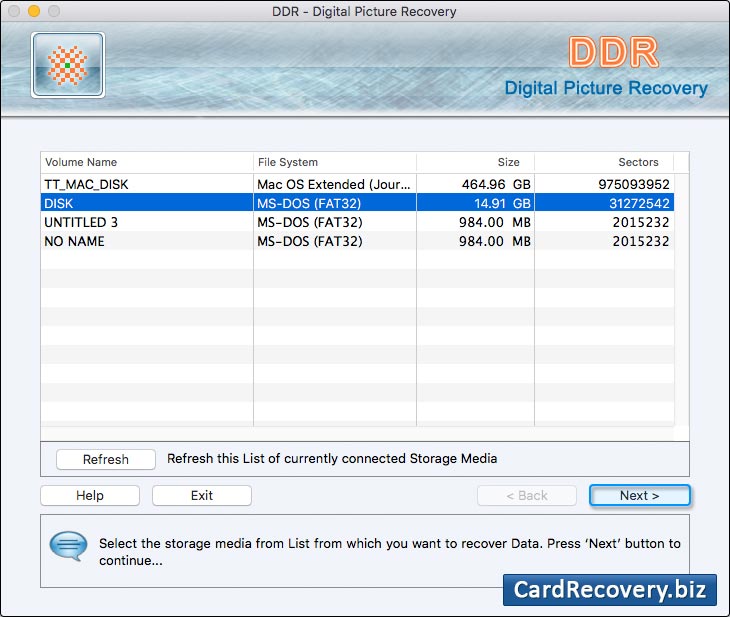 Mac Digital Pictures Recovery