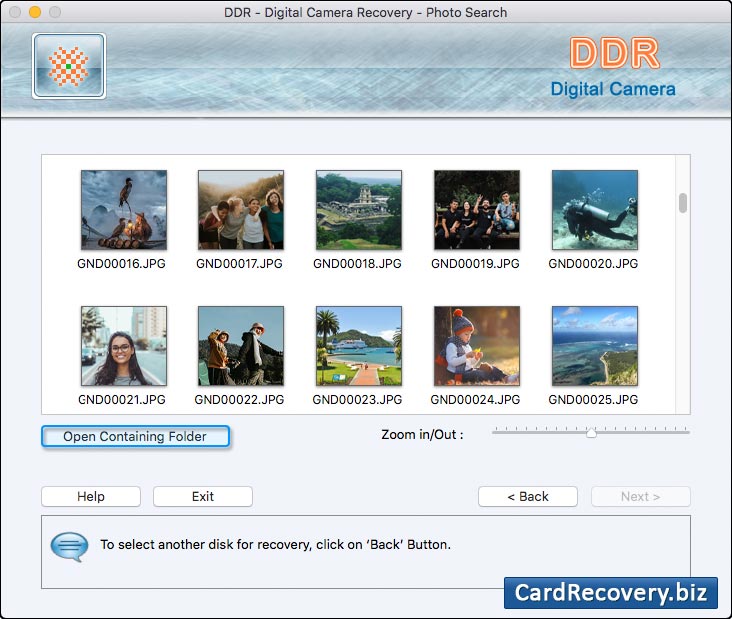 Recovered Data