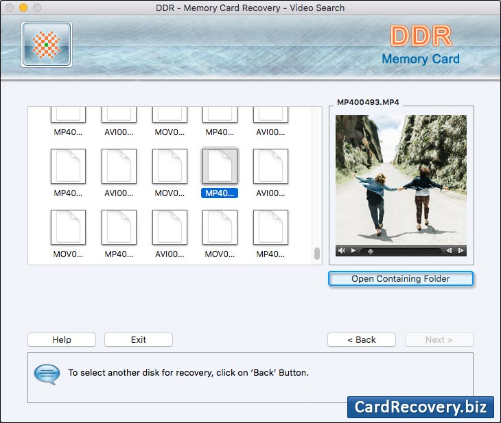 Recovered Data