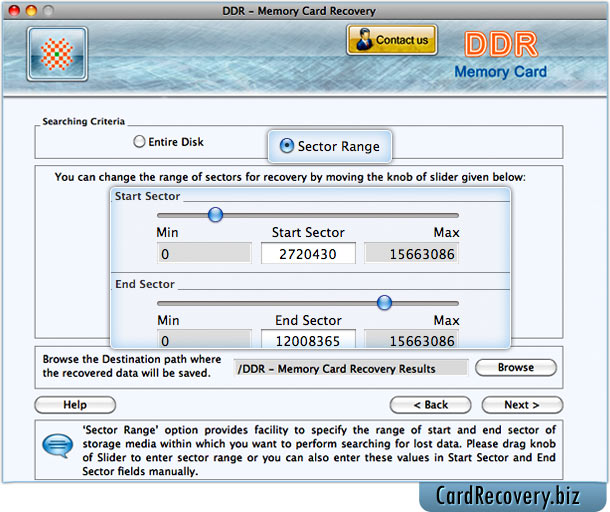 Mac Card Recovery software