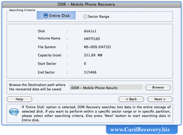 Mac Mobile Phone Data recovery