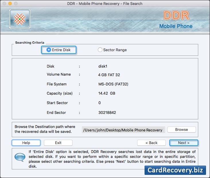 Mac Mobile Phone Data recovery