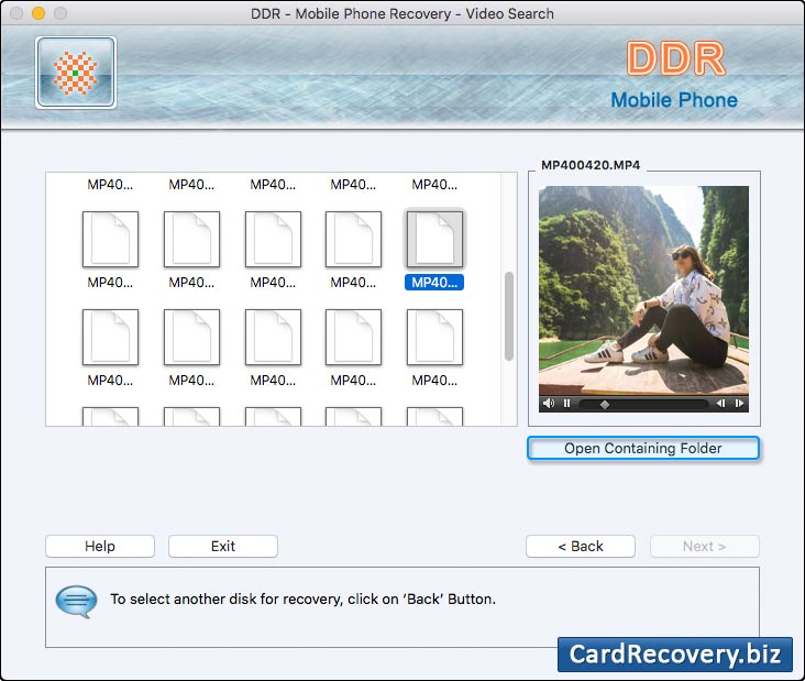 Recovered Data