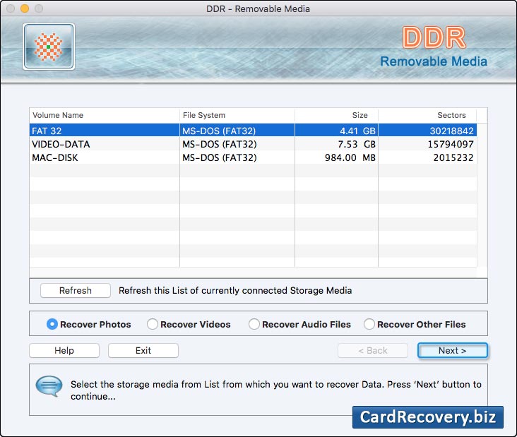 Mac USB Media Recovery