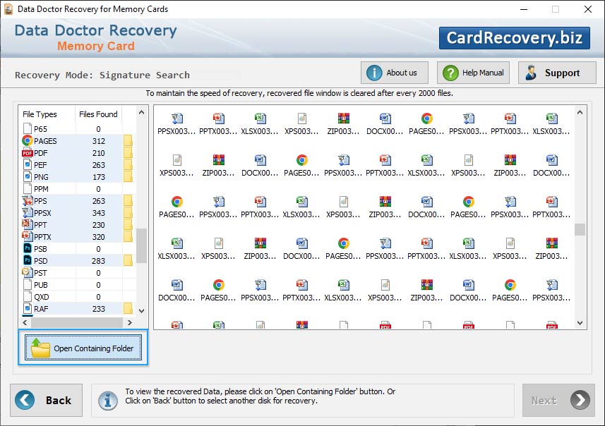 Memory Card Recovery