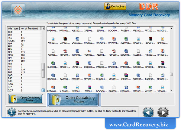 Memory Card Recovery