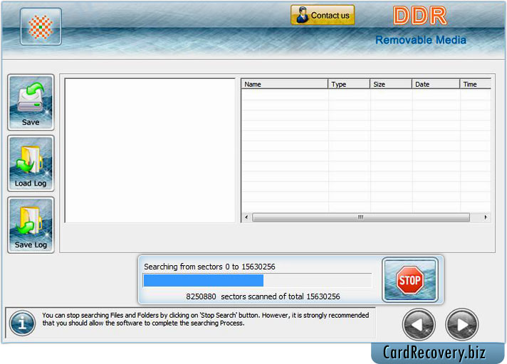 Removable drive file retrieval program