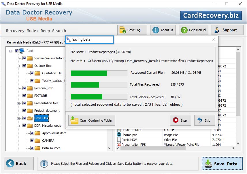 USB Media Recovery